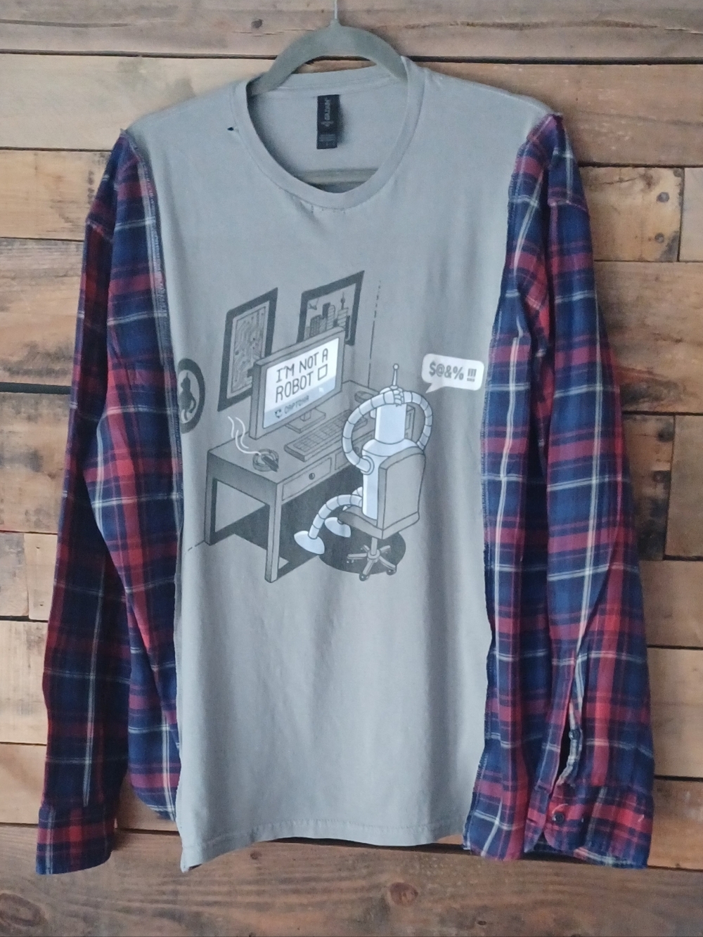 Upcycled Graphic Top